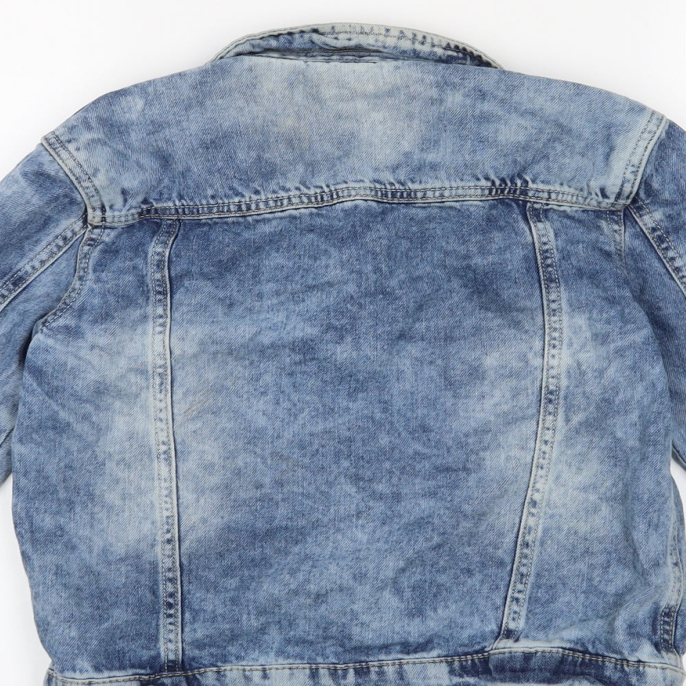 F&F Girls Black   Jacket  Size 8-9 Years