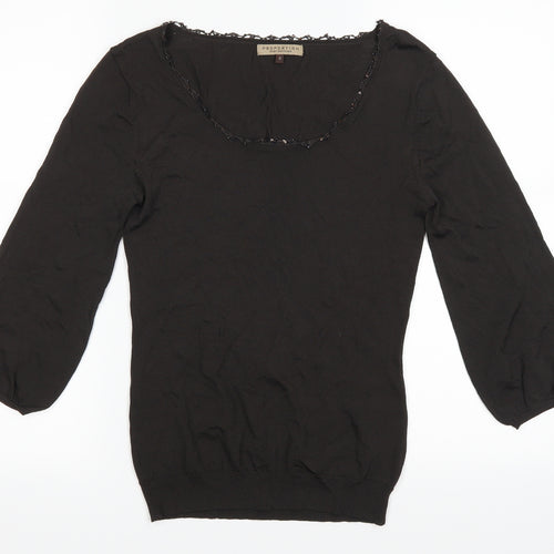 proportion Womens Black   Basic Blouse Size S