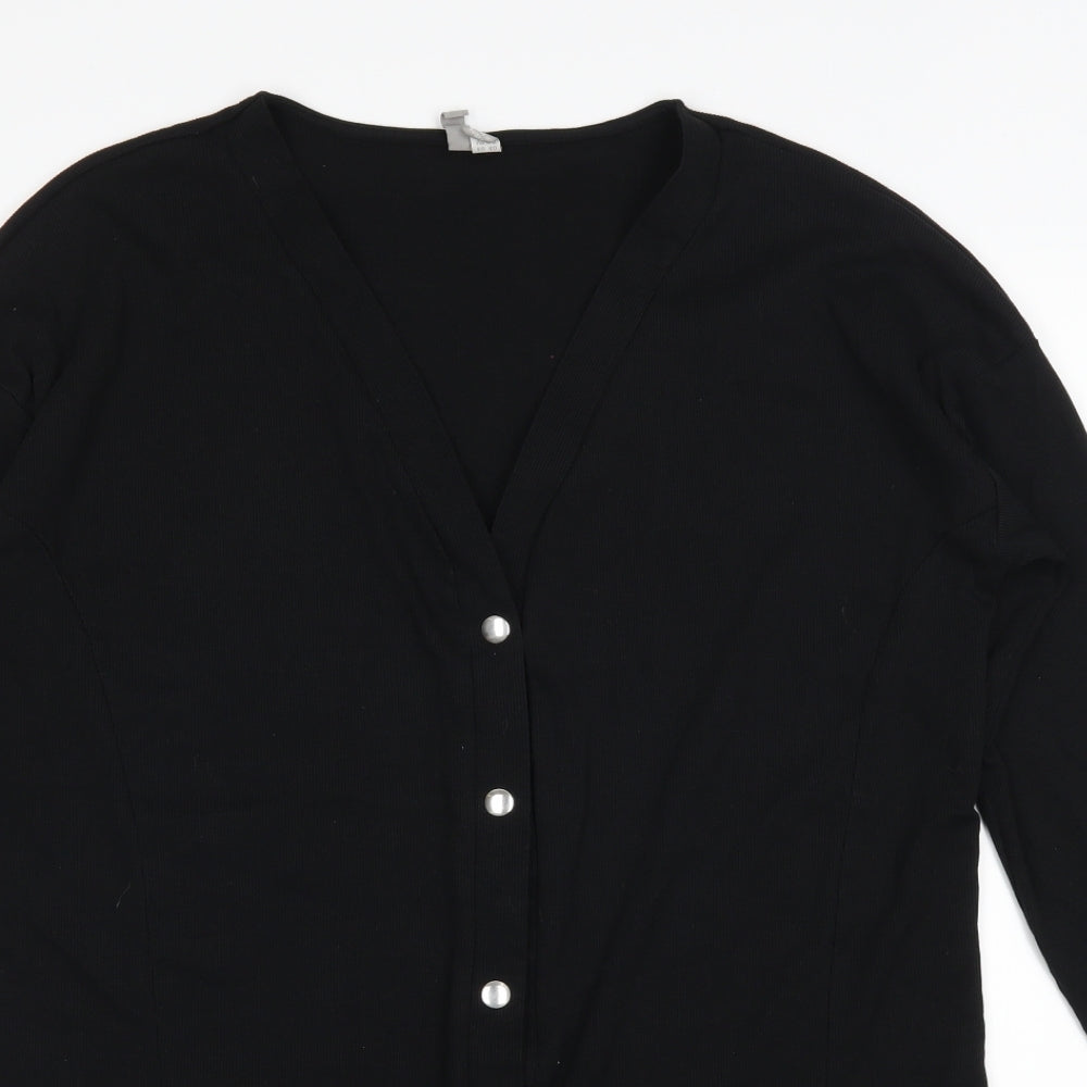 ASOS Womens Black   Cardigan Jumper Size 12