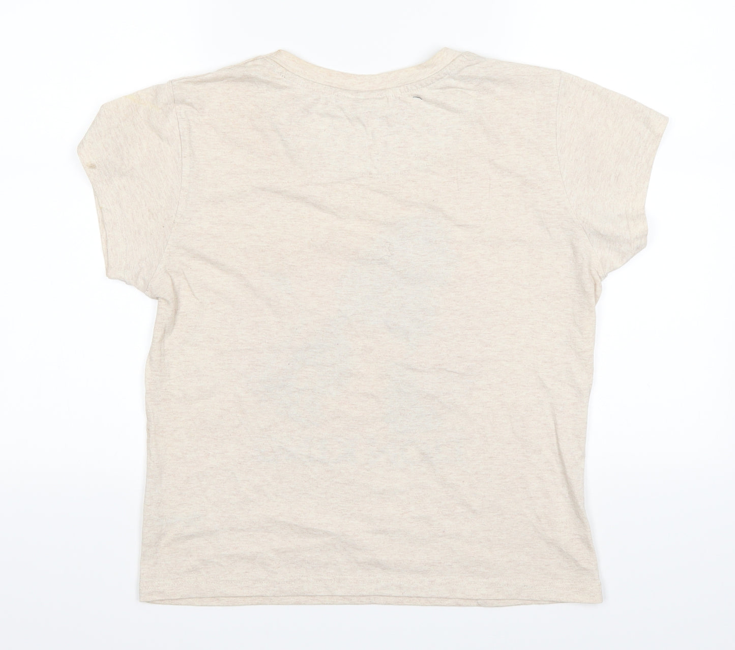 love to lounge Womens Beige   Basic T-Shirt Size S