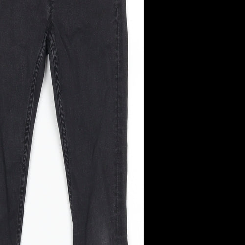 H&M Girls Black   Skinny Jeans Size 7-8 Years