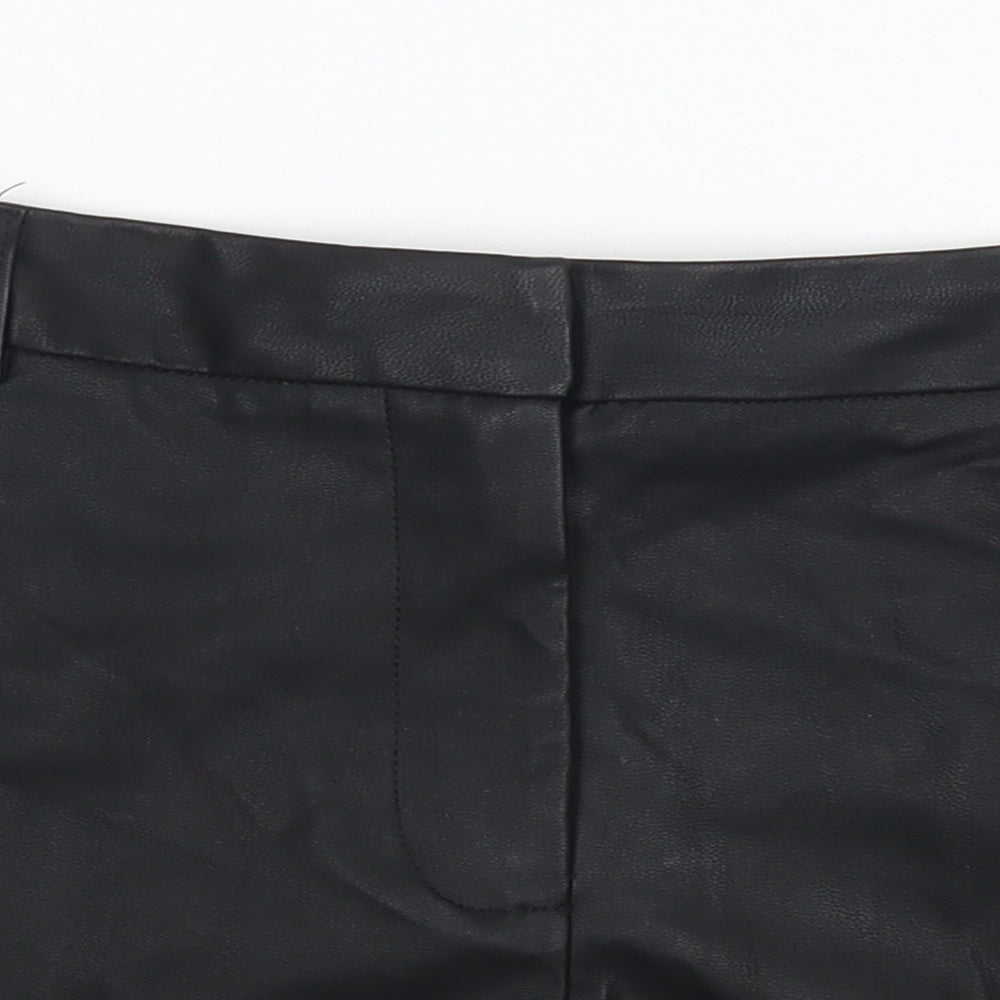 Papaya Womens Black   Hot Pants Shorts Size 12