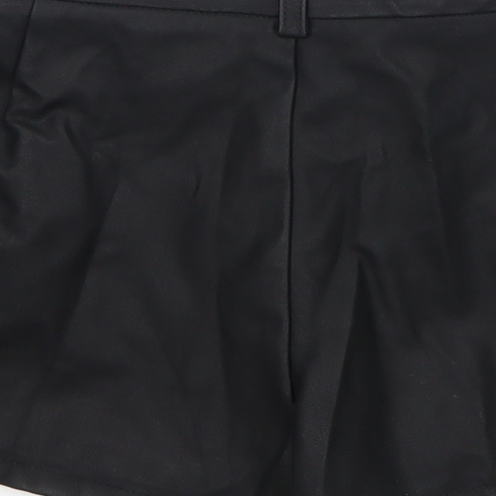 Papaya Womens Black   Hot Pants Shorts Size 12