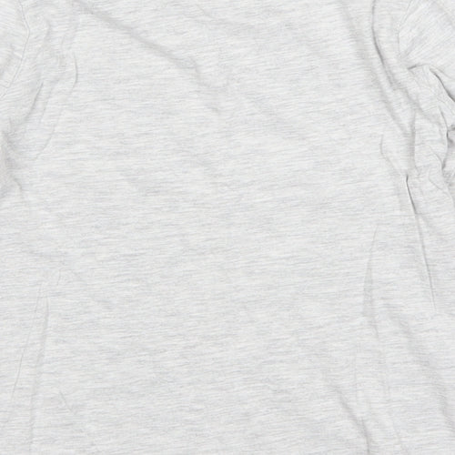 George Girls Grey   Basic T-Shirt Size 6-7 Years
