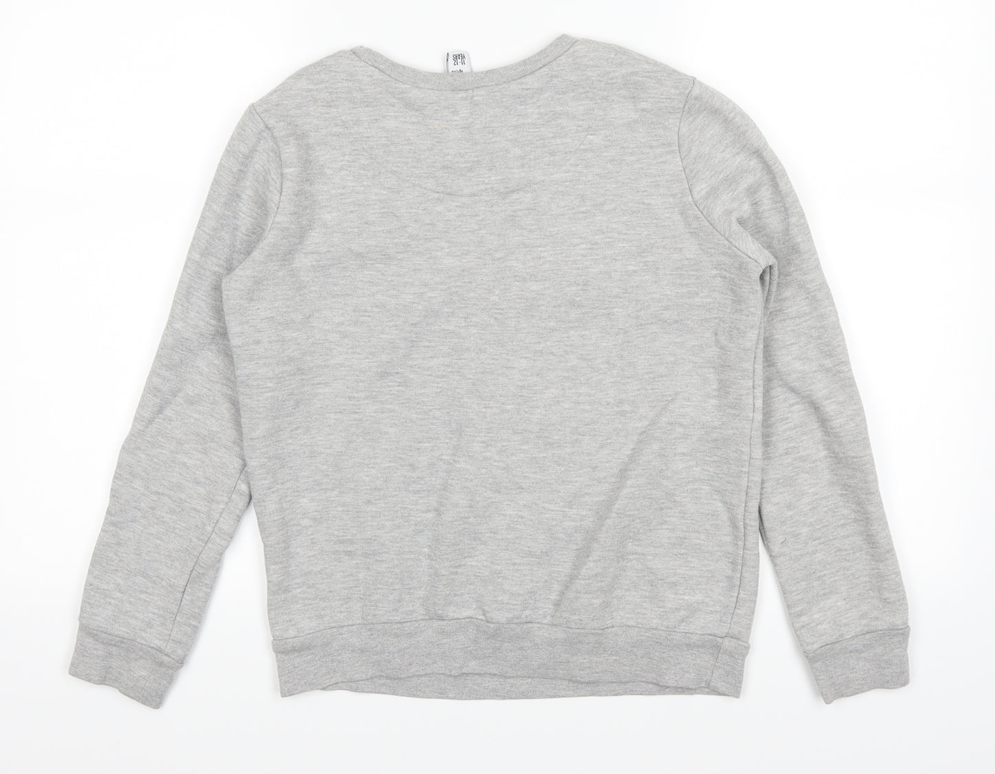 hypekids Girls Grey   Pullover Jumper Size 11-12 Years