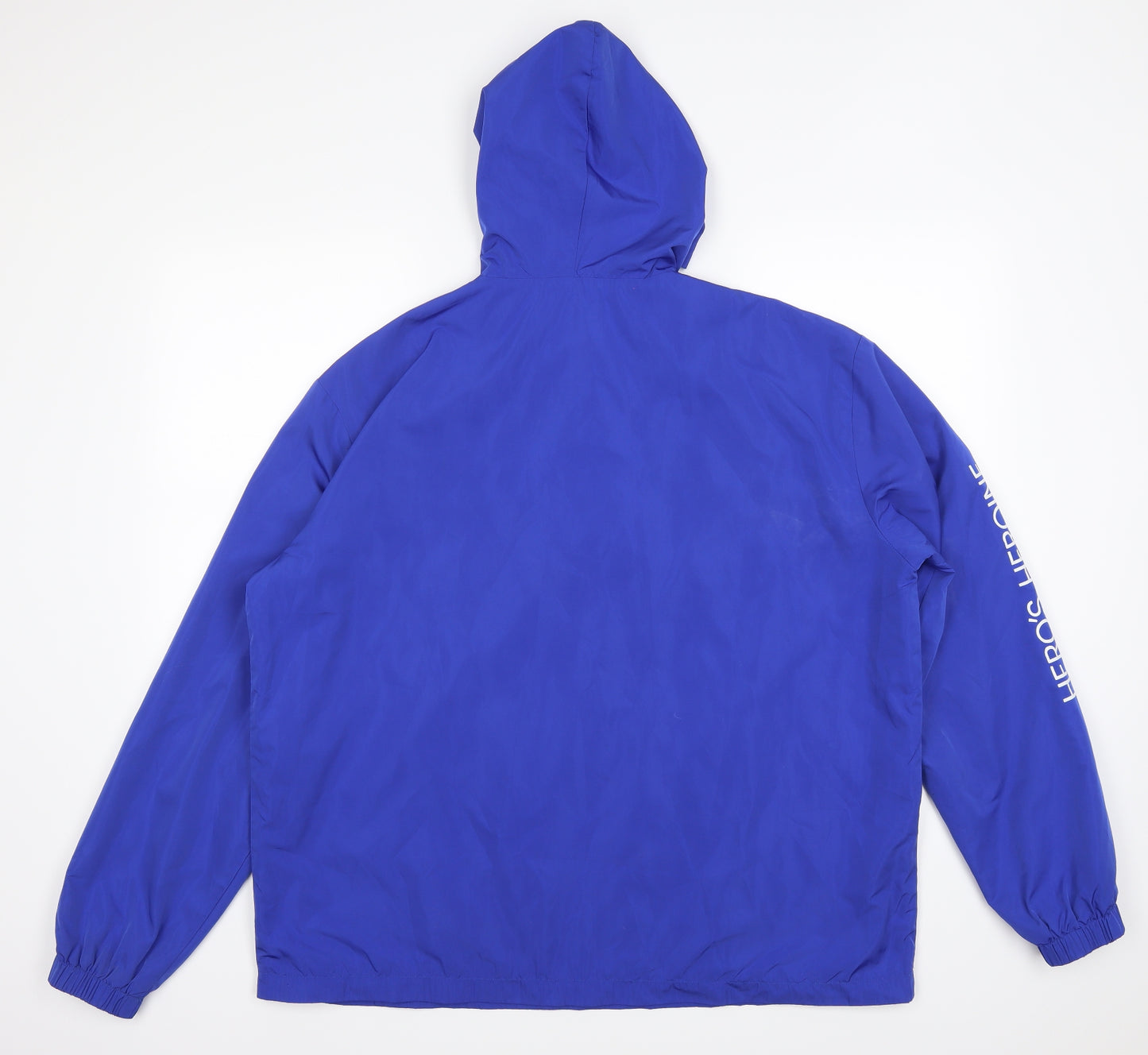 heros heroine Mens Blue   Windbreaker Coat Size L