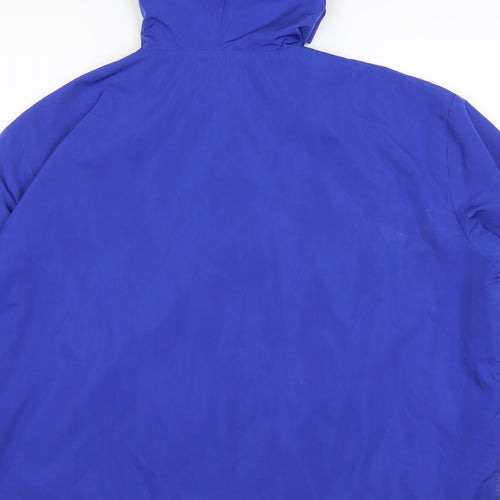 heros heroine Mens Blue   Windbreaker Coat Size L
