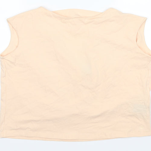 Katia Womens Orange   Basic T-Shirt Size M