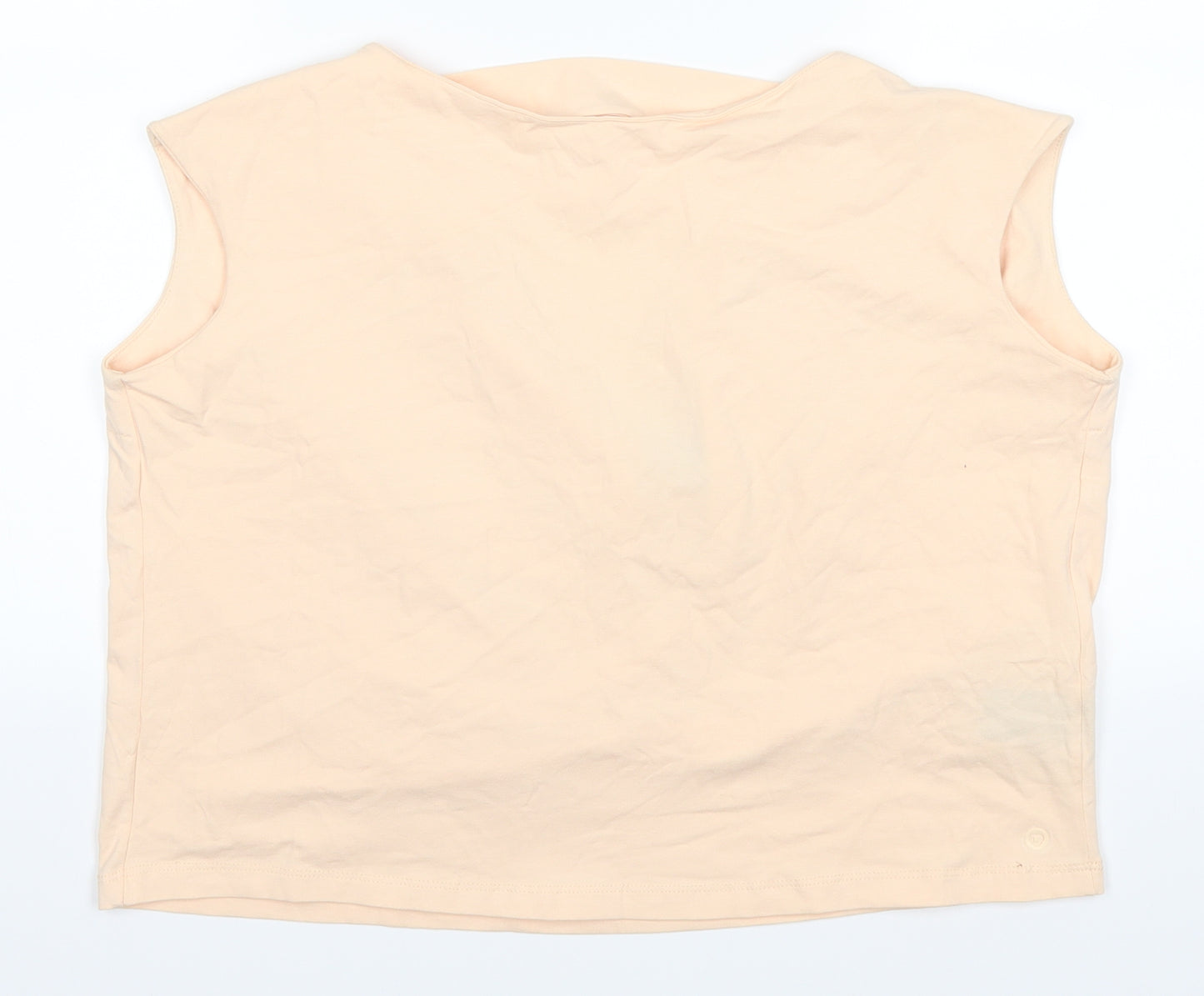 Katia Womens Orange   Basic T-Shirt Size M