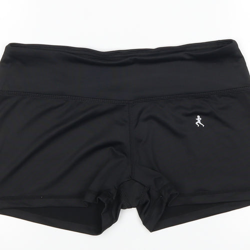 workout Womens Black   Hot Pants Shorts Size 12