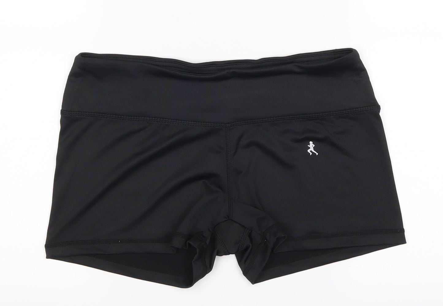 workout Womens Black   Hot Pants Shorts Size 12
