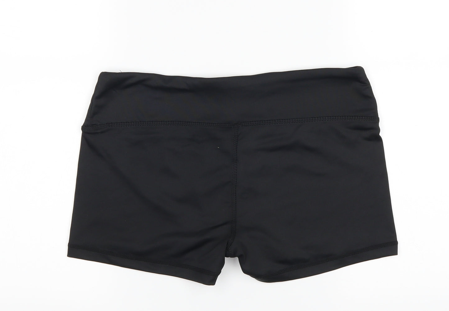 workout Womens Black   Hot Pants Shorts Size 12