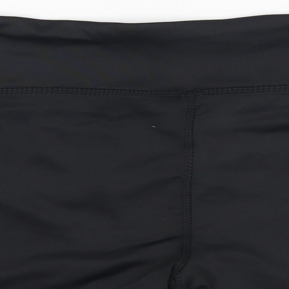 workout Womens Black   Hot Pants Shorts Size 12