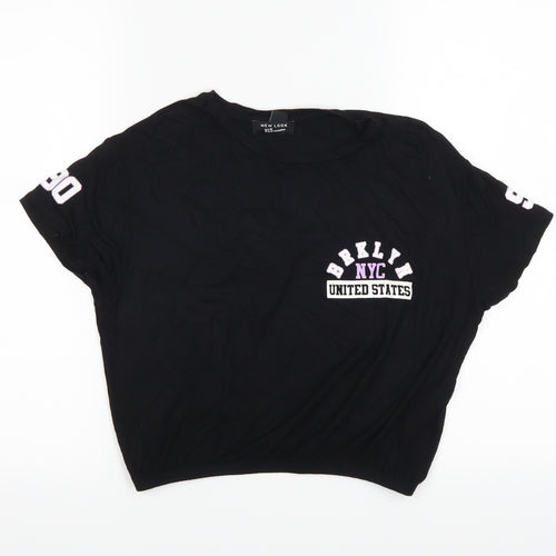 New Look Girls Black   Camisole Polo Size 12-13 Years