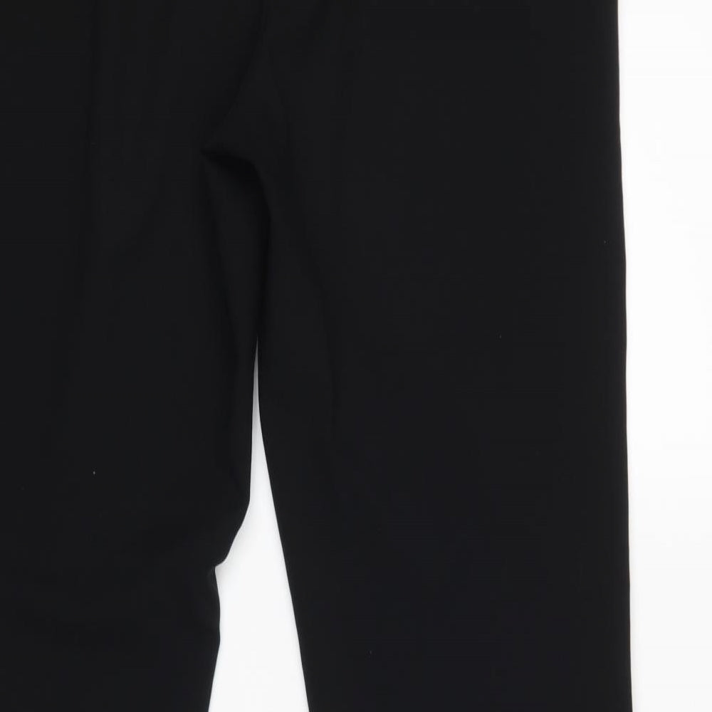 George Womens Black   Trousers  Size 14 L31 in