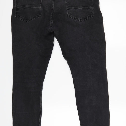 Zara Mens Black   Skinny Jeans Size 46 L26 in