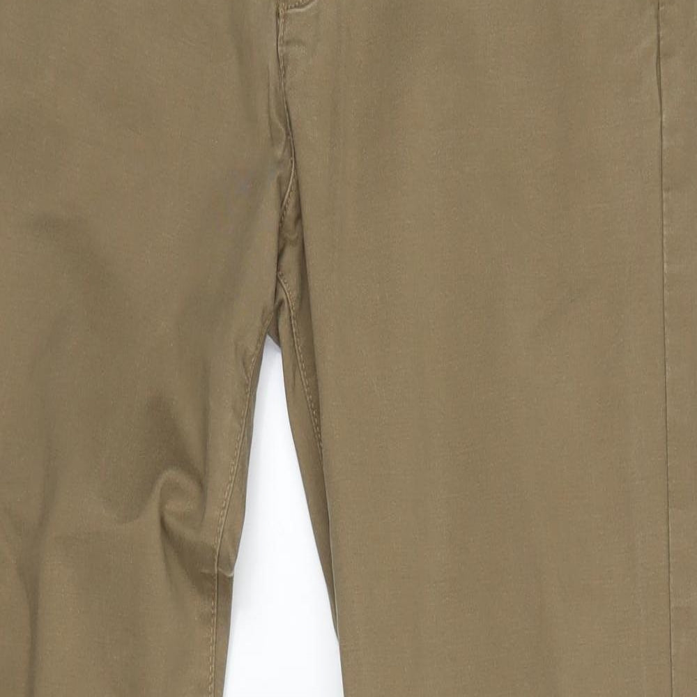 H&M Mens Brown   Trousers  Size 33 L31 in