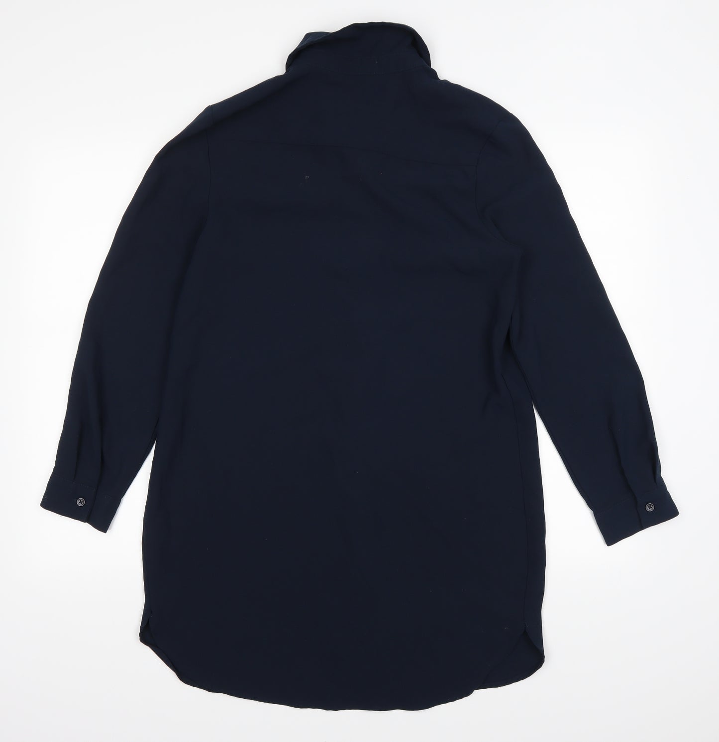tu  Womens Blue   Basic Button-Up Size 12