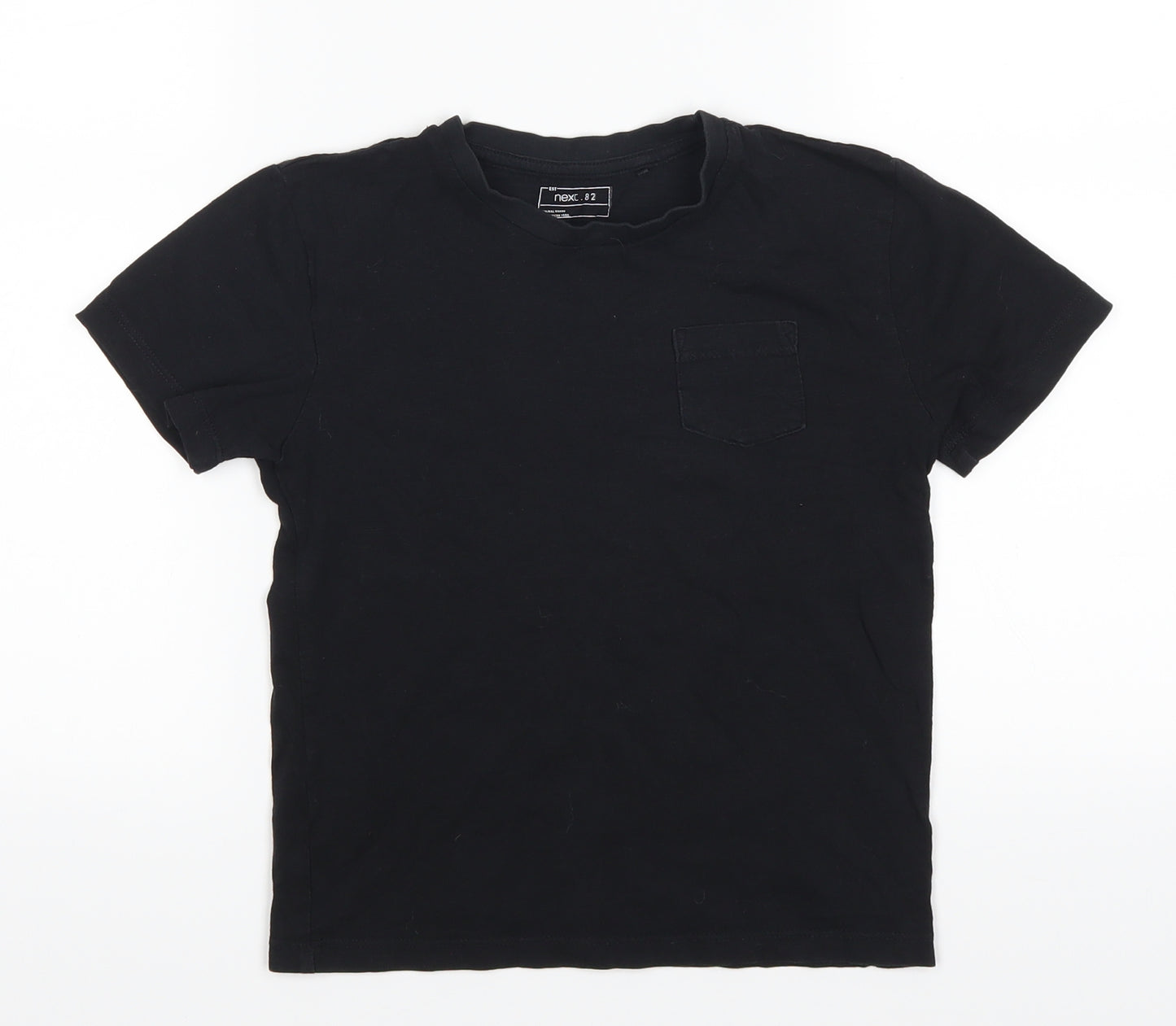 NEXT Boys Black   Basic T-Shirt Size 6 Years