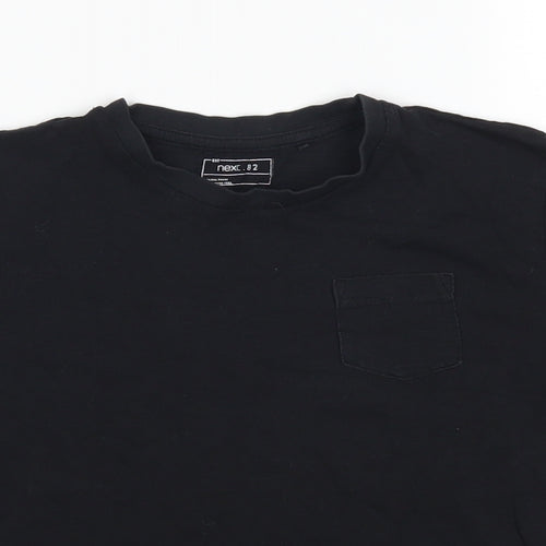 NEXT Boys Black   Basic T-Shirt Size 6 Years