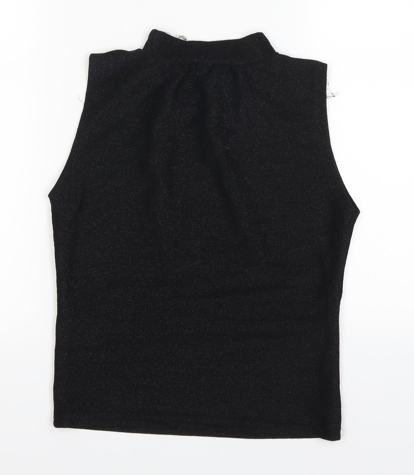 Miss E-vie Girls Black   Basic Tank Size 13-14 Years