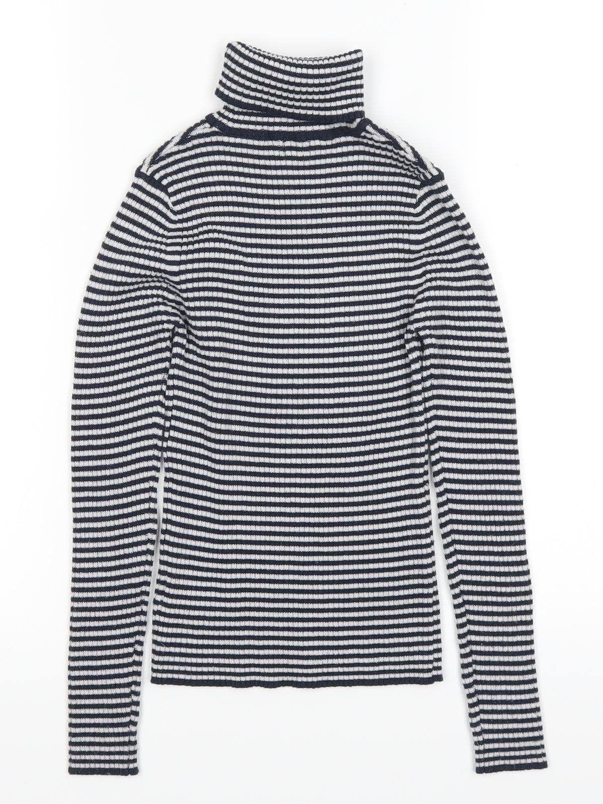 NEXT Girls Blue Striped  Pullover Jumper Size 10 Years