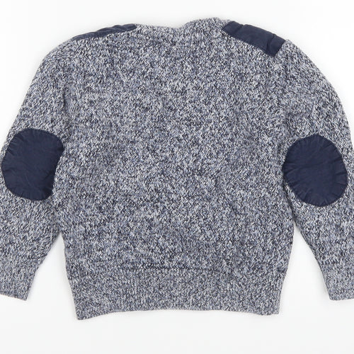 F&F Boys Blue   Pullover Jumper Size 3-4 Years