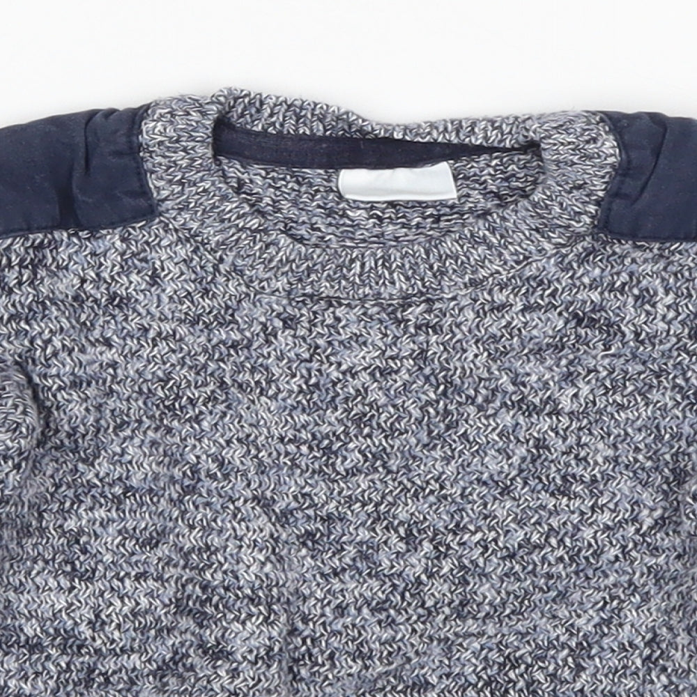 F&F Boys Blue   Pullover Jumper Size 3-4 Years