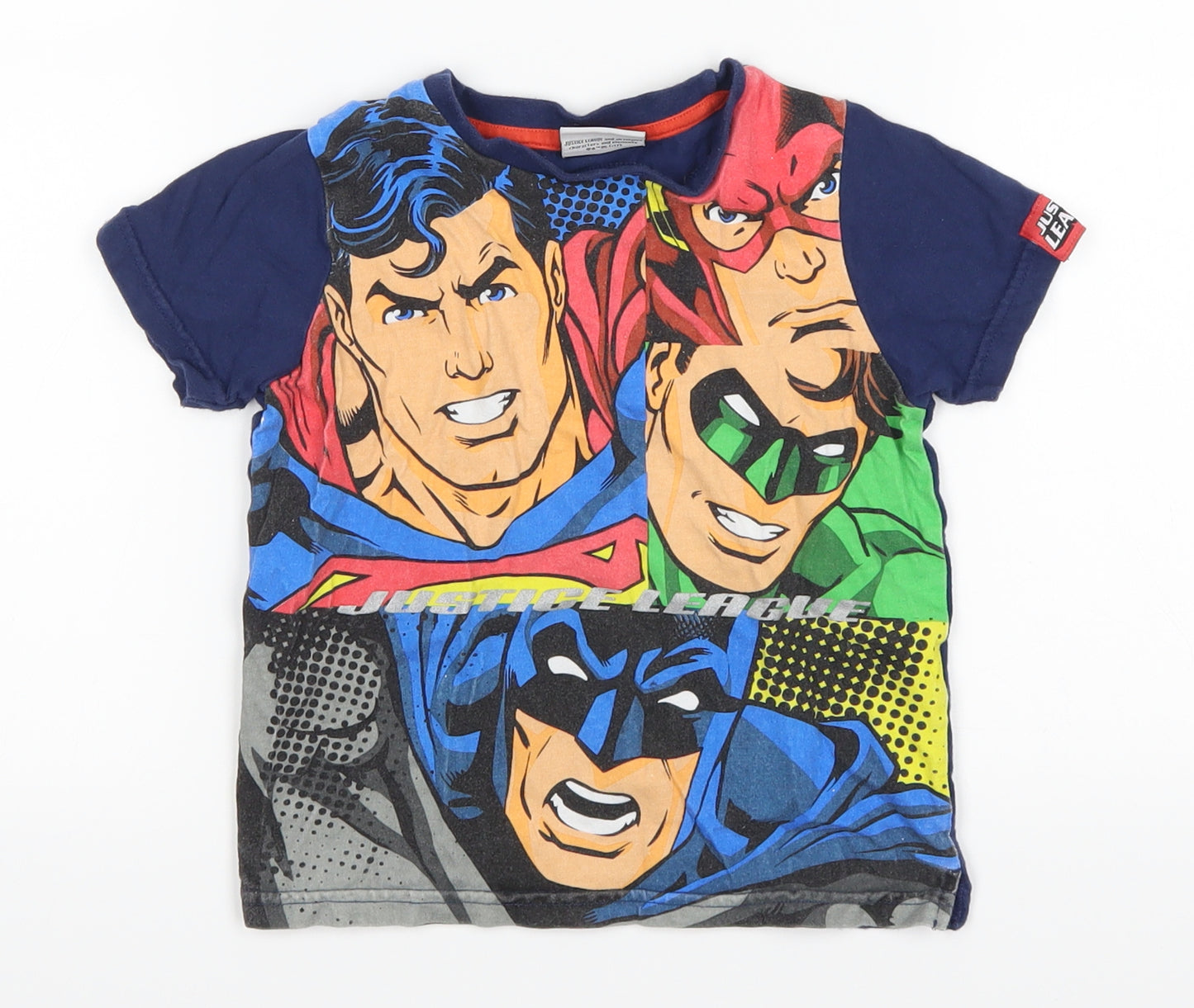 tu  Boys Blue   Basic T-Shirt Size 3-4 Years
