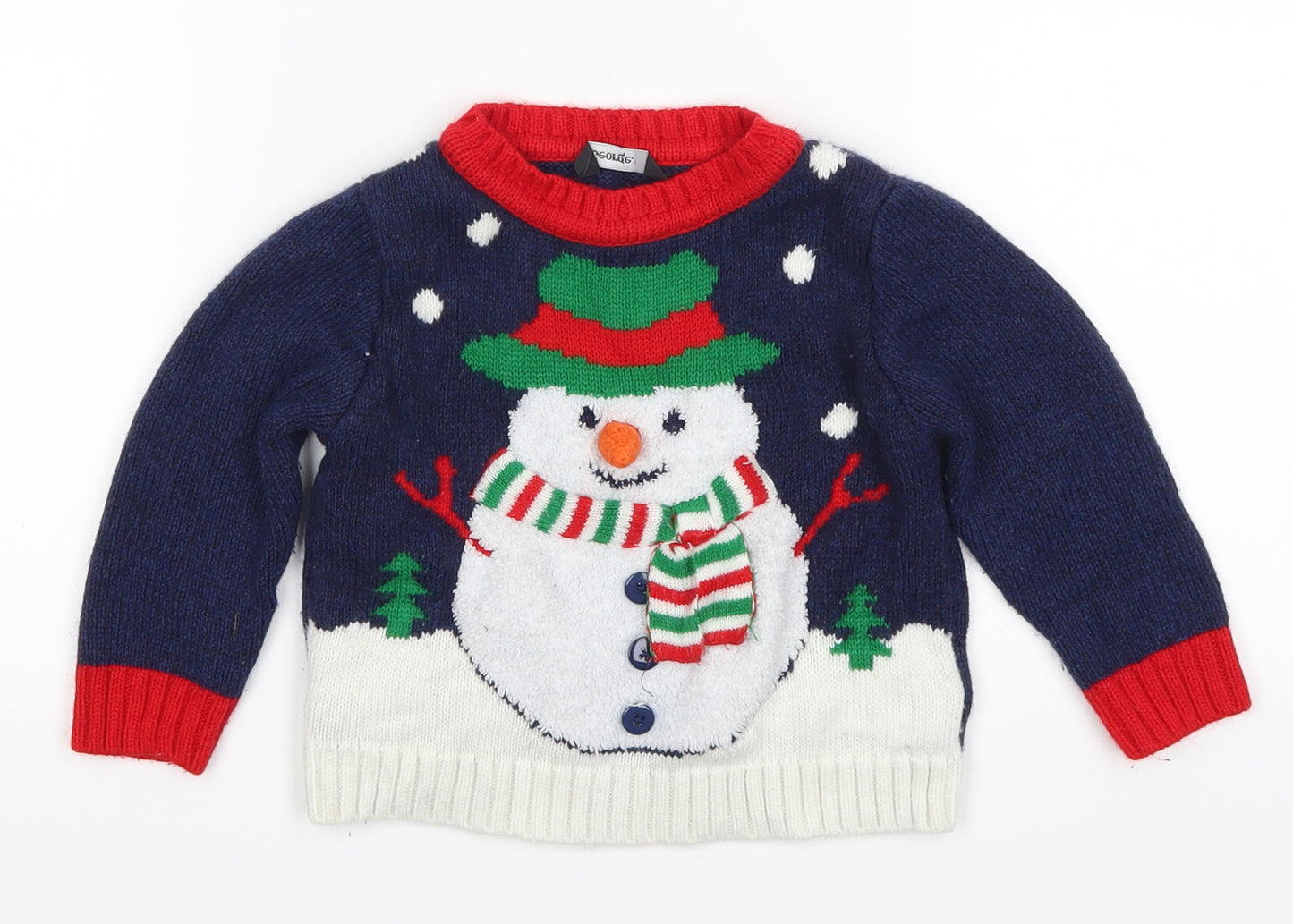 George Baby Blue   Pullover Jumper Size 18-24 Months