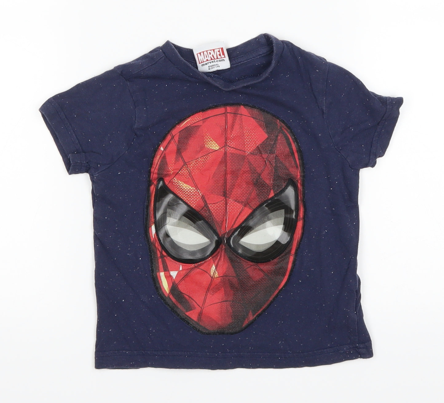 Marvel Boys Blue   Basic T-Shirt Size 2-3 Years