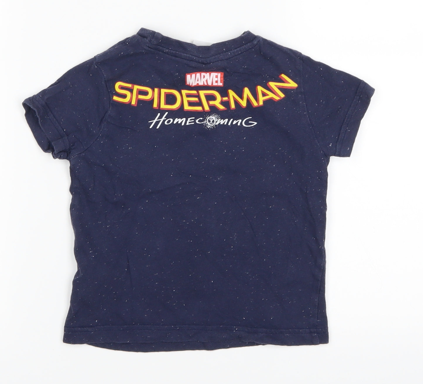 Marvel Boys Blue   Basic T-Shirt Size 2-3 Years