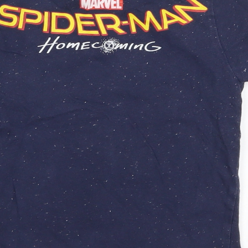 Marvel Boys Blue   Basic T-Shirt Size 2-3 Years