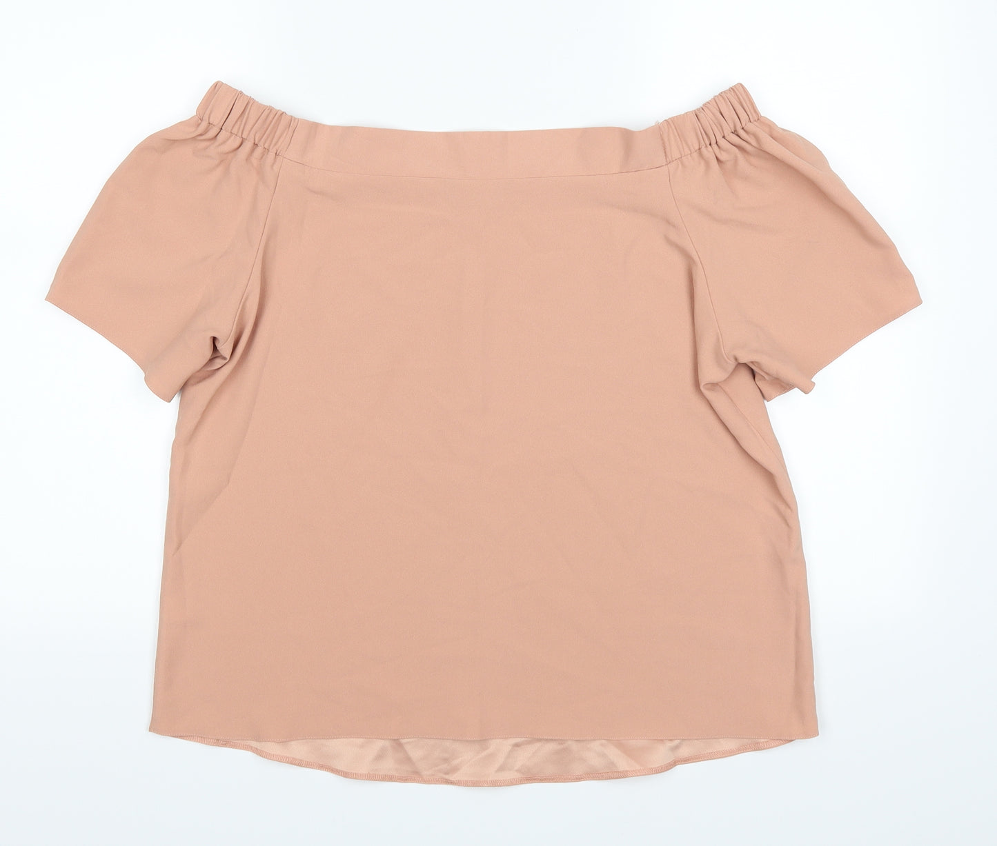 F&F Womens Beige   Basic Blouse Size 12