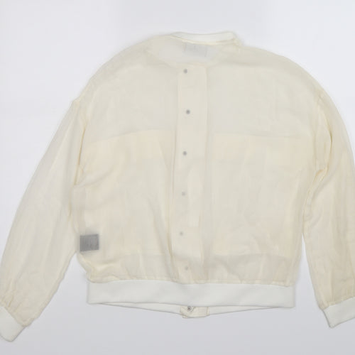 Gestuz Womens Ivory   Basic Blouse Size 10