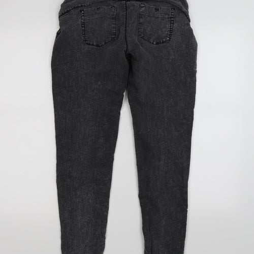 denim co Womens Black  Denim Jegging Leggings Size 10 L26 in - distressed