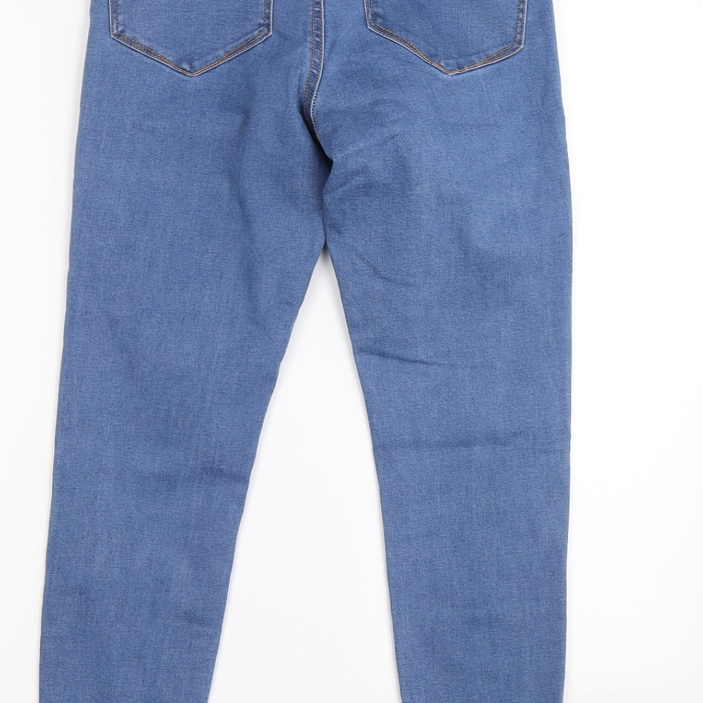 denim co Womens Blue  Denim Jegging Leggings Size 10 L26 in