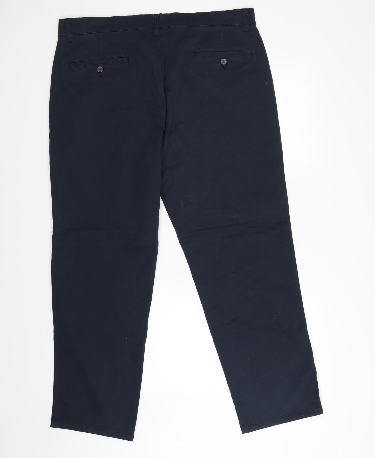 George Mens Blue   Chino Trousers Size 30 L32 in