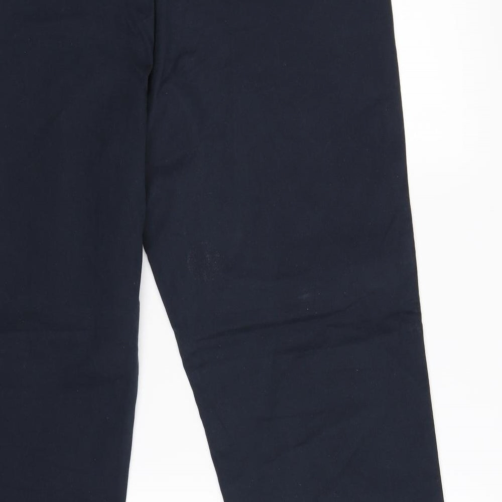 George Mens Blue   Chino Trousers Size 30 L32 in