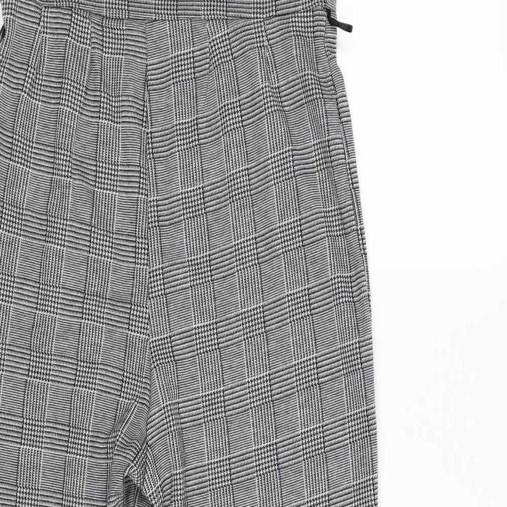 Quiz Womens Green Check  Jumpsuit One-Piece Size 12 L27 in