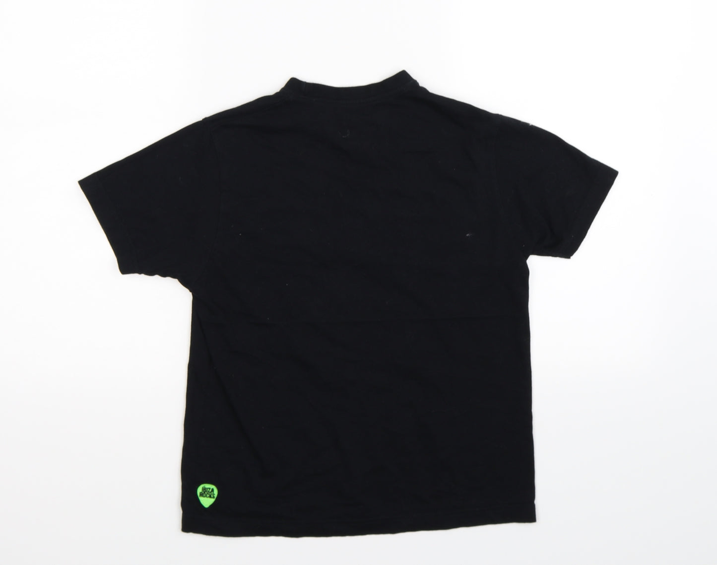 Ibiza Rocks Womens Black   Basic T-Shirt Size M  - ibiza rocks