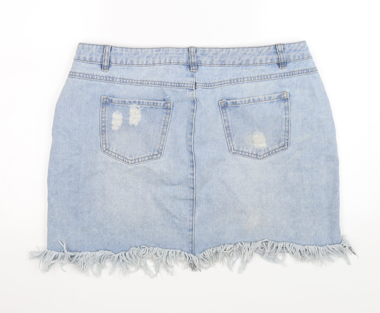denim co Womens Blue  Denim Mini Skirt Size 18