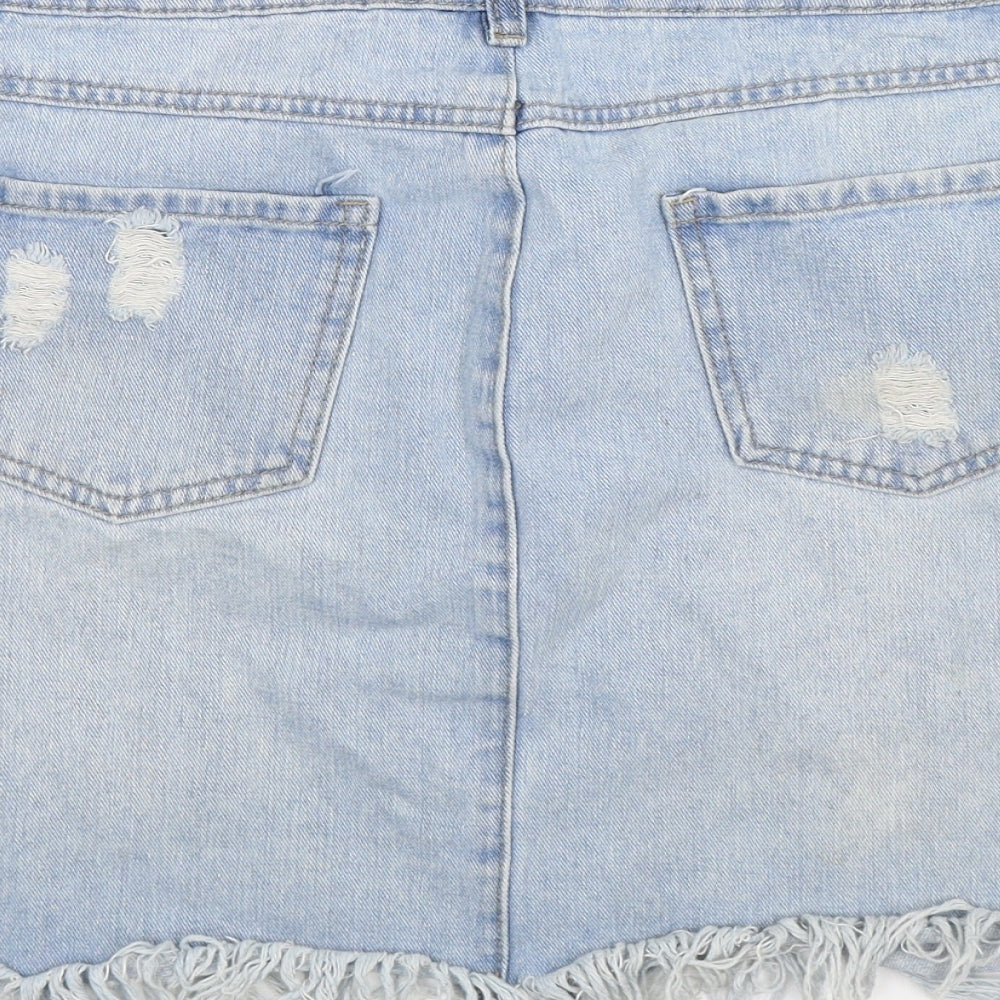 denim co Womens Blue  Denim Mini Skirt Size 18