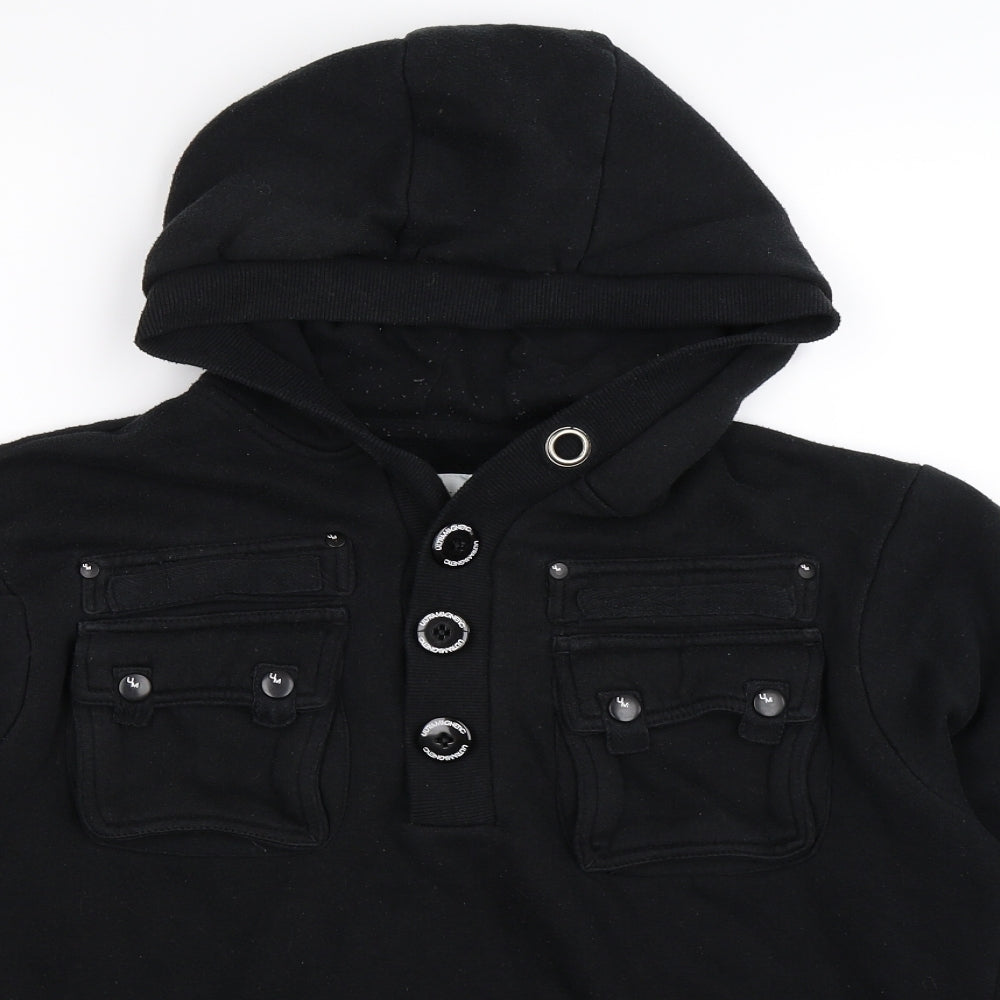 ultra magnetic Mens Black   Pullover Hoodie Size M