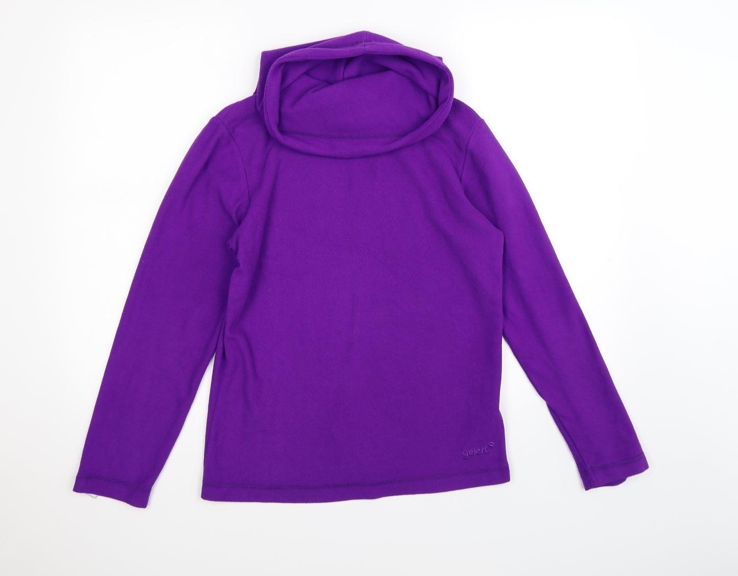 Gelert Womens Purple  Fleece Pullover Jumper Size 8