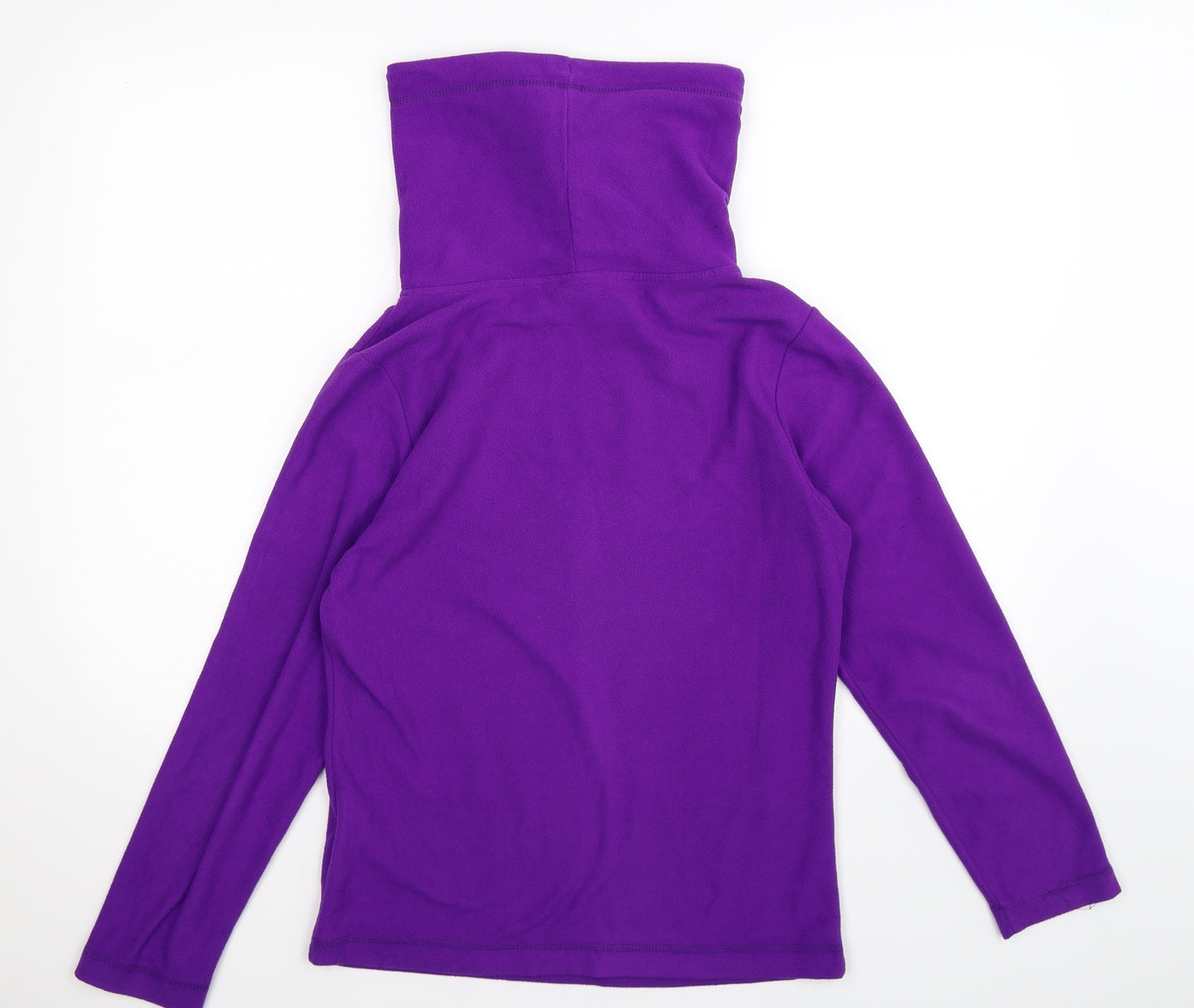 Gelert Womens Purple  Fleece Pullover Jumper Size 8