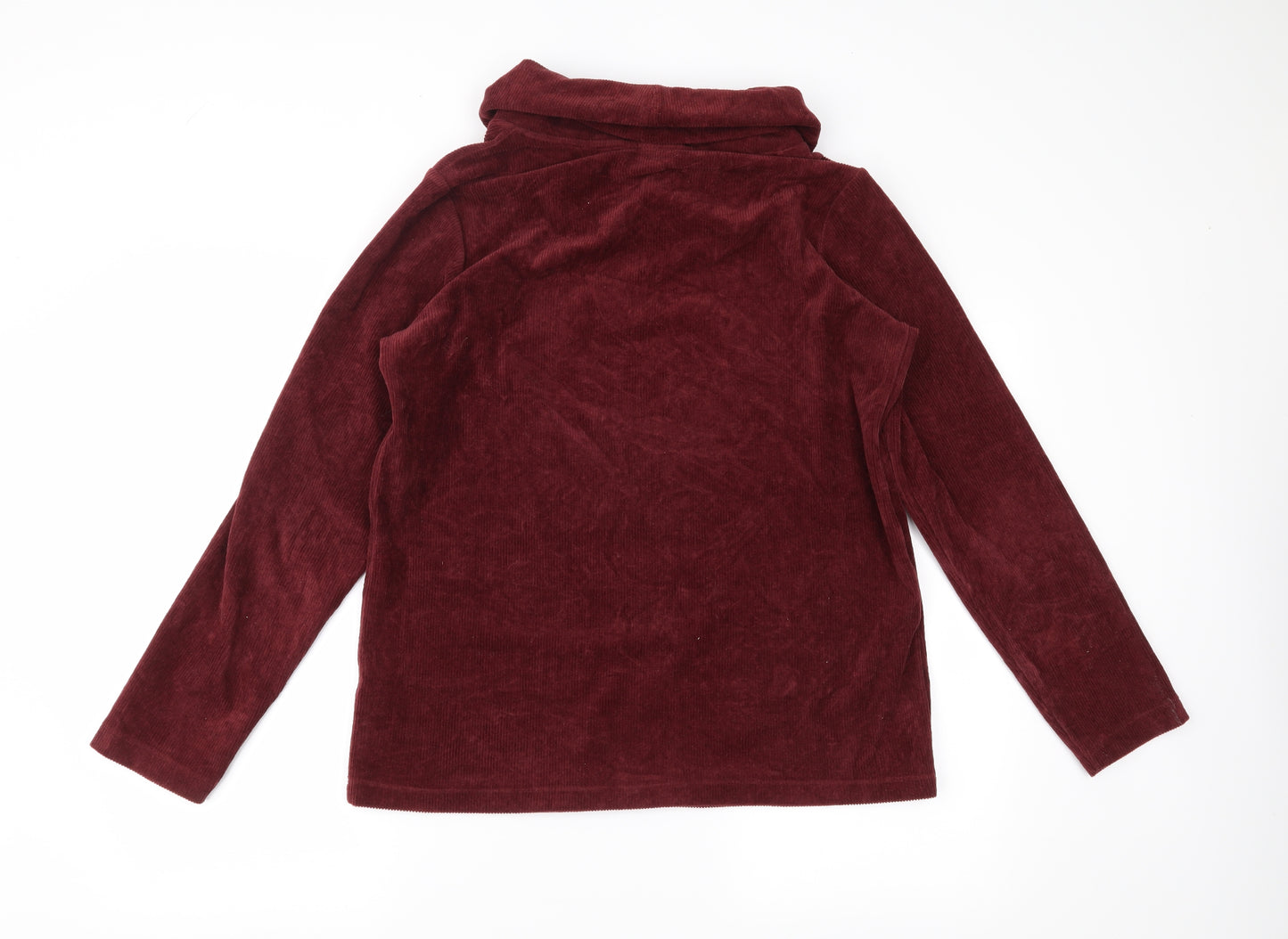 lands end Womens Red   Pullover Jumper Size 10