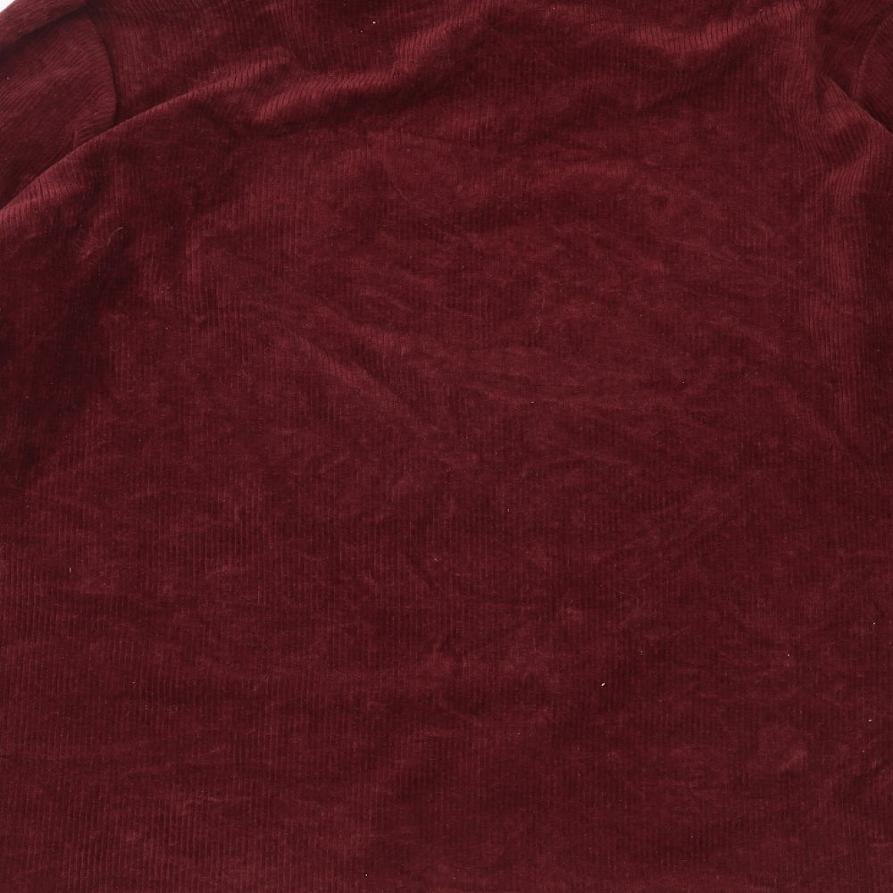 lands end Womens Red   Pullover Jumper Size 10