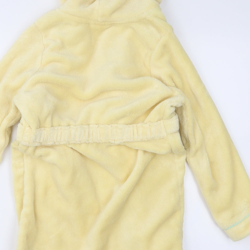 Disney Girls Yellow   Top Robe Size 7-8 Years