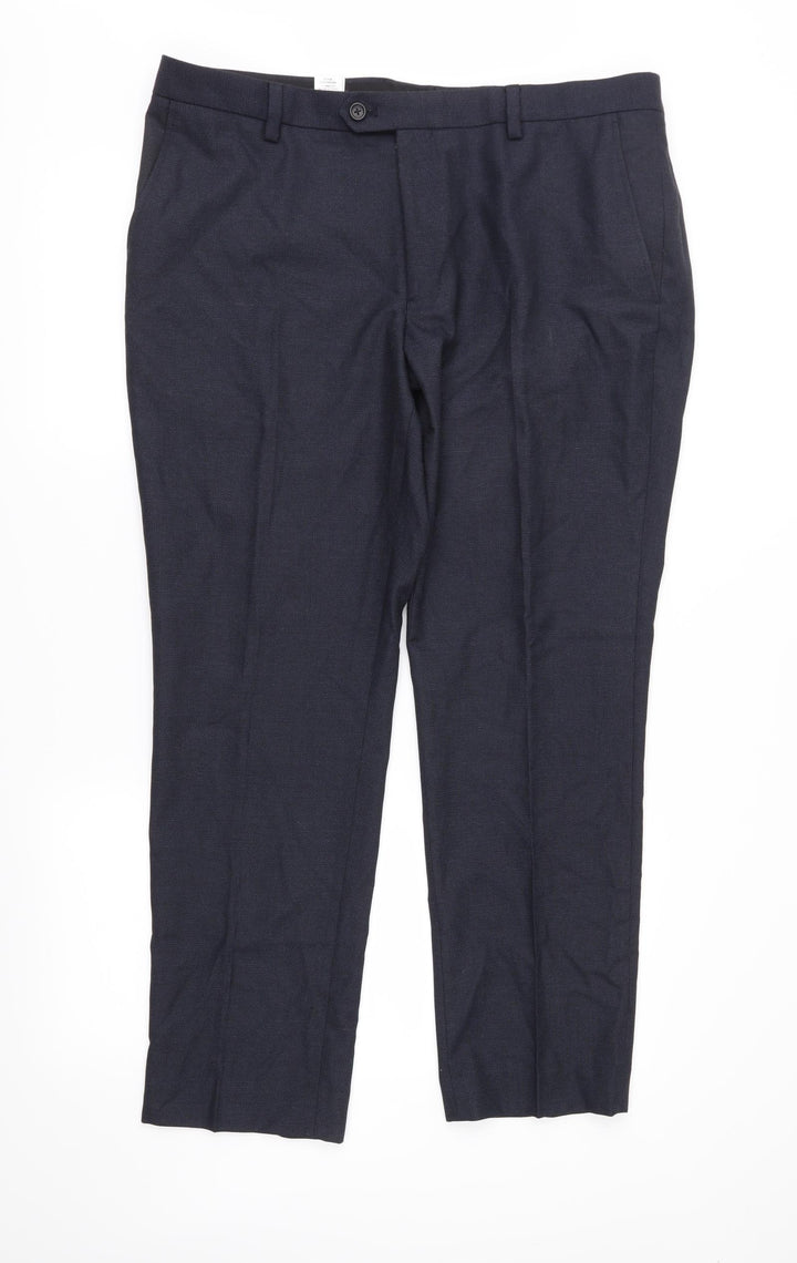NEXT Mens Blue Trousers Size 36 in L29 in